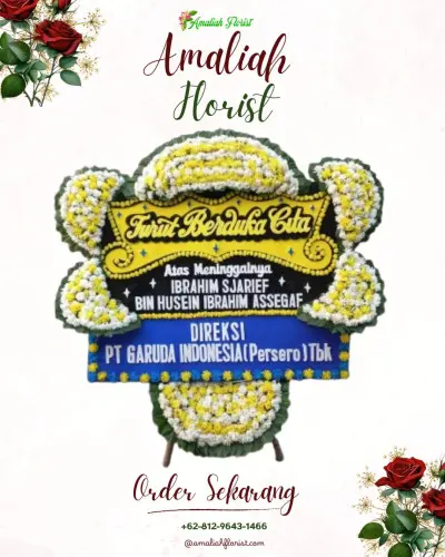 Papan Bunga Duka di Tembongraja